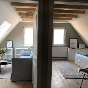 Blick in Wohn- & Schlafzimmer Nachher