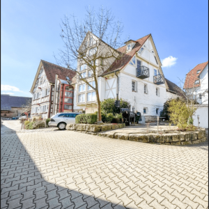 idyllischer Innenhof