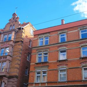 schöner Straßenzug im Stuttgarter Süden